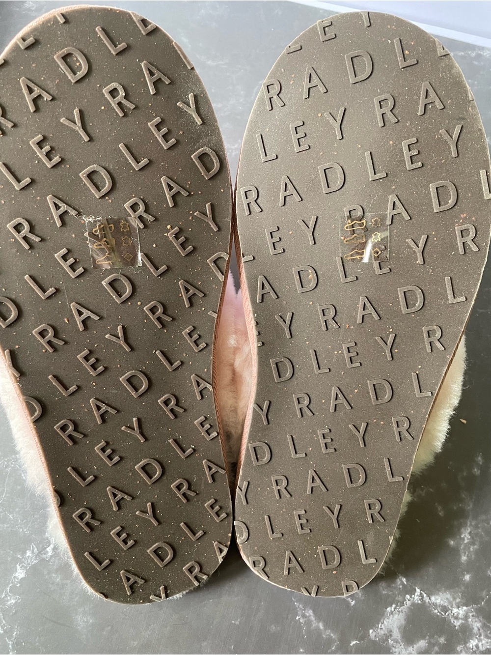 Radley London Chelsea Creek 2.0 Shearling Mule Women’s Slipper Size 6 in Pink - Picture 8 of 11
